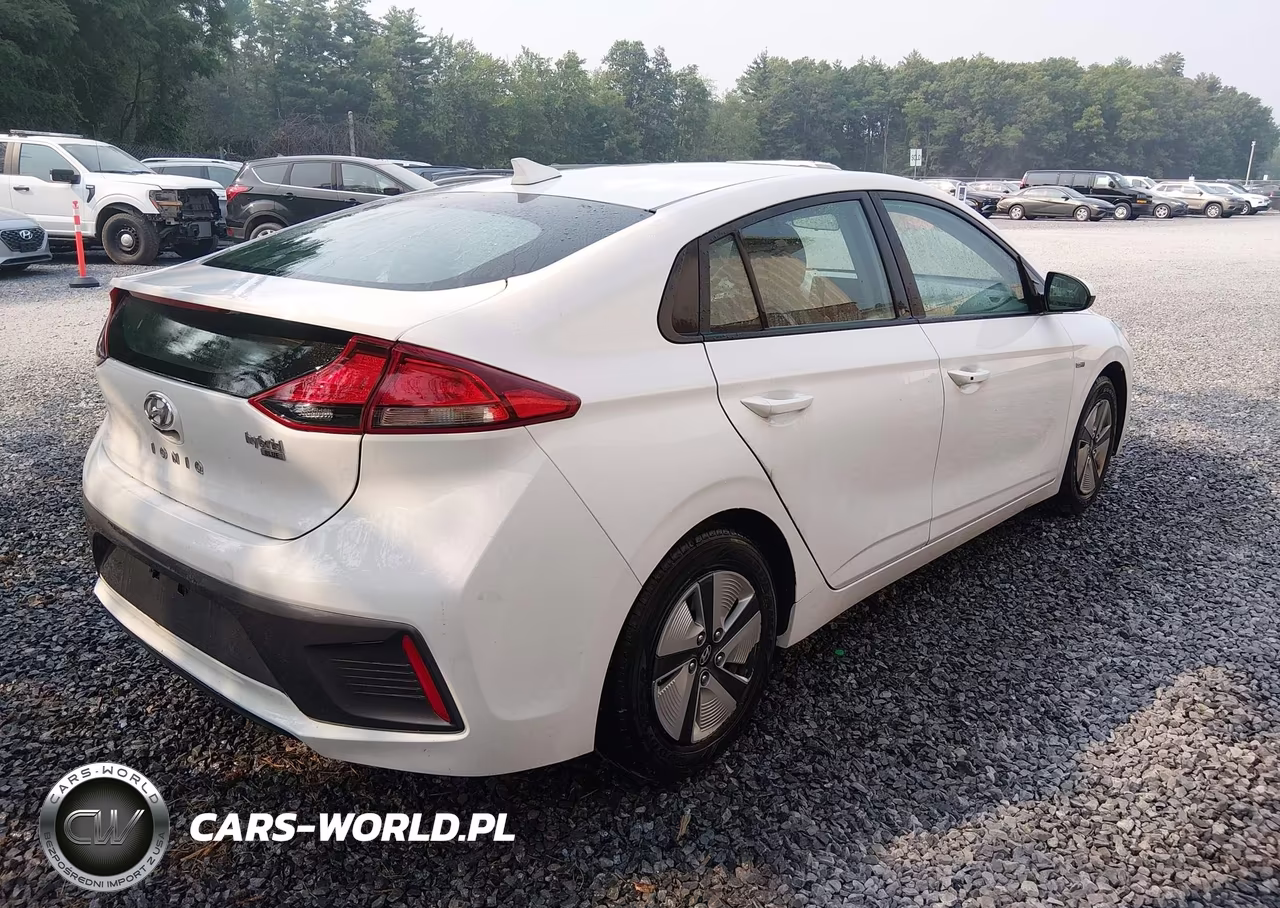 2020 Hyundai Ioniq Hybrid Blue VIN:KMHC65LC7LU220002 - 4
