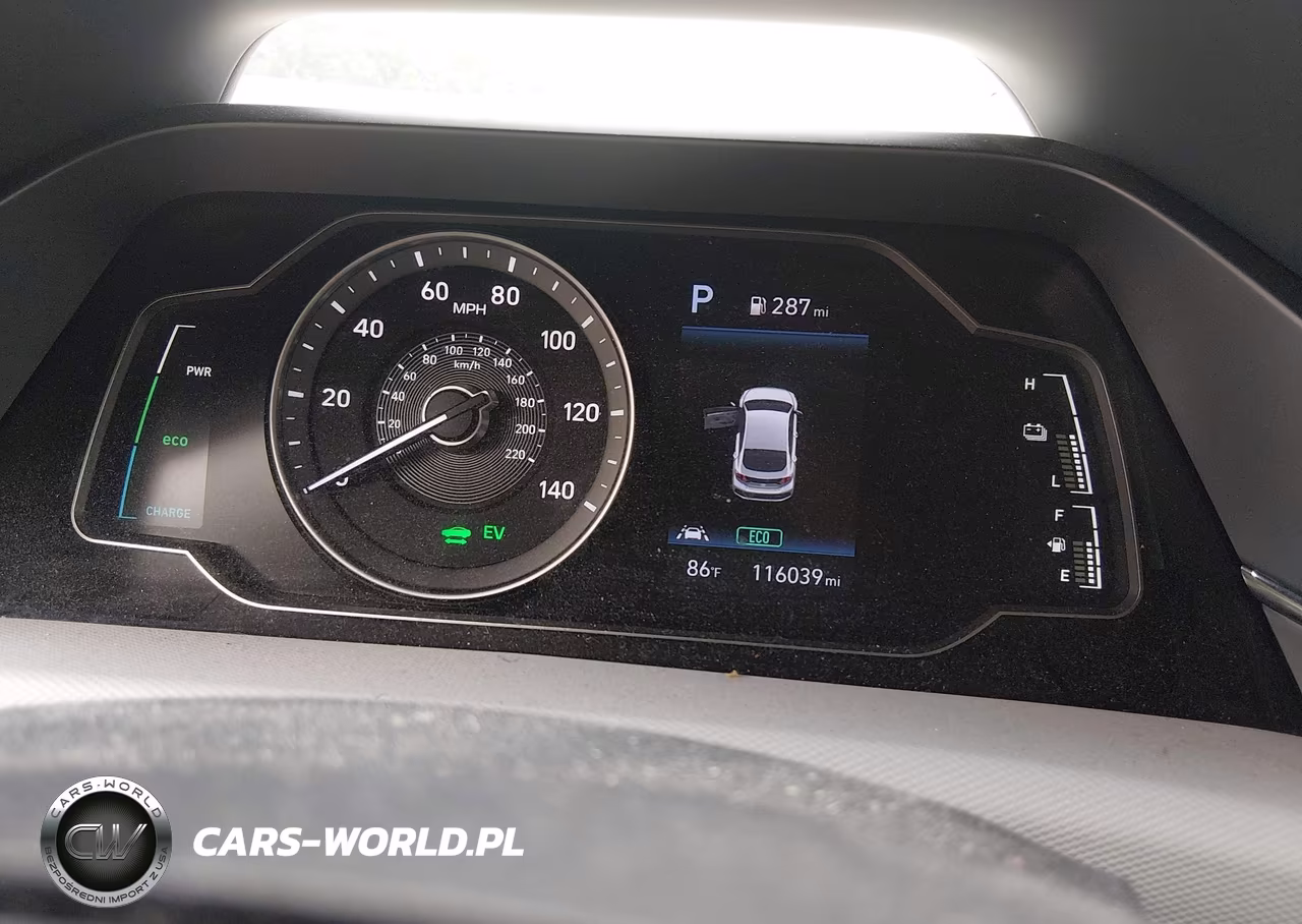2020 Hyundai Ioniq Hybrid Blue VIN:KMHC65LC7LU220002 - 7
