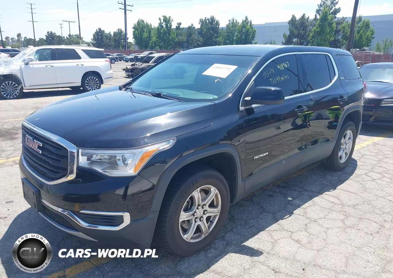 2019 GMC Acadia Sle-1 VIN:1GKKNRLA4KZ283508 - 2
