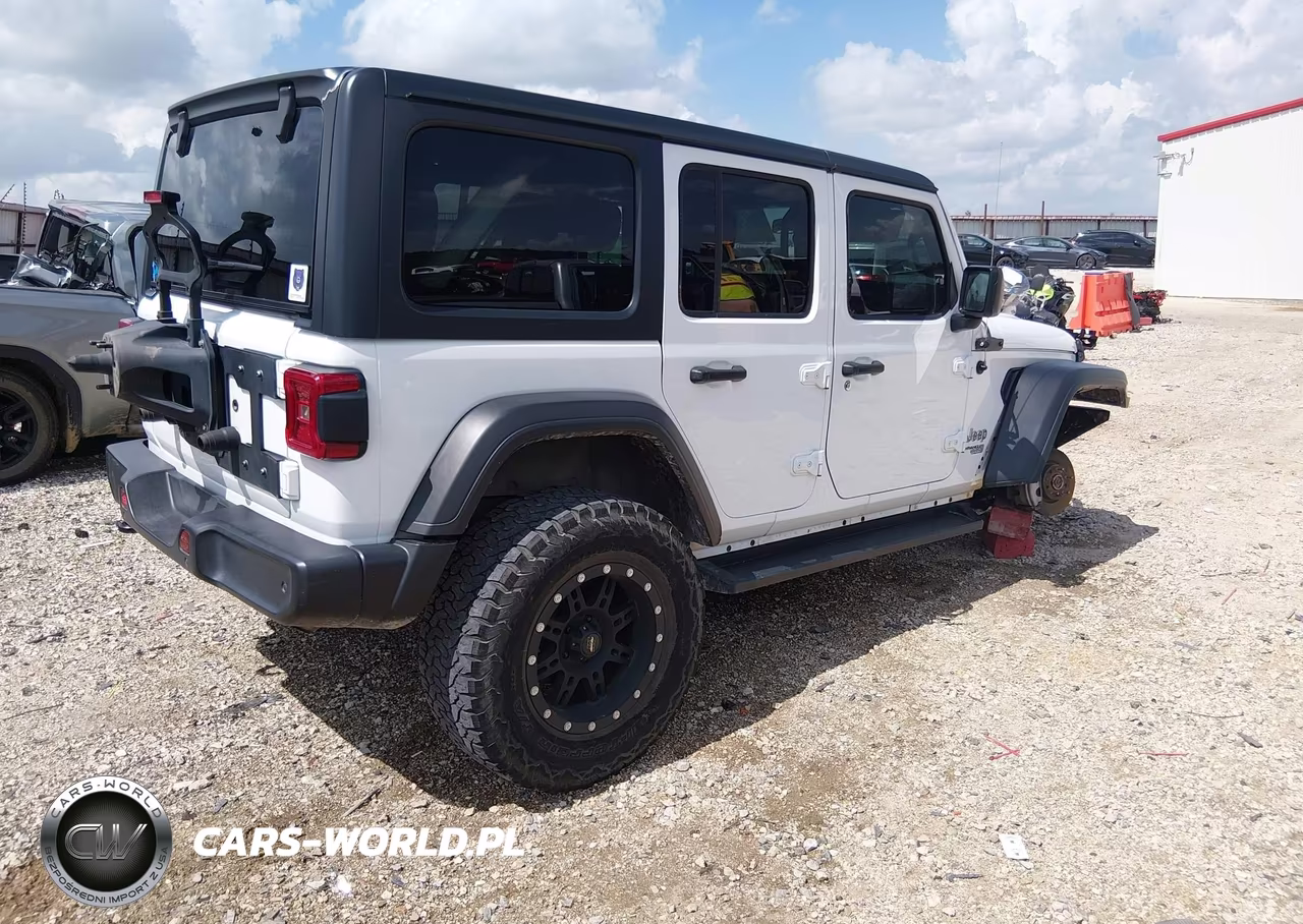 2021 Jeep Wrangler Unlimited Sport S 4X4 VIN:1C4HJXDG7MW570919 - 4