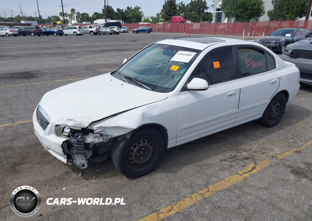 2004 Hyundai Elantra Gls-Gt VIN:KMHDN46D54U861978 - 2