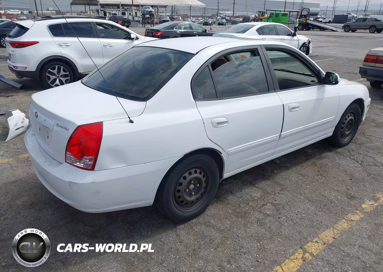 2004 Hyundai Elantra Gls-Gt VIN:KMHDN46D54U861978 - 4