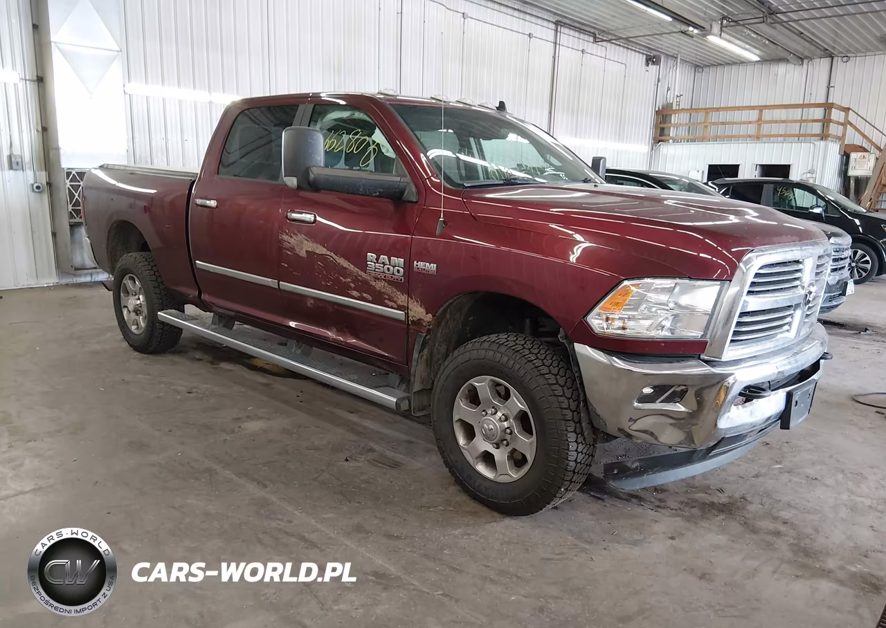 2018 Ram 3500 Big Horn 4X4 6'4 Box VIN:3C63R3DJ1JG249306 - 1