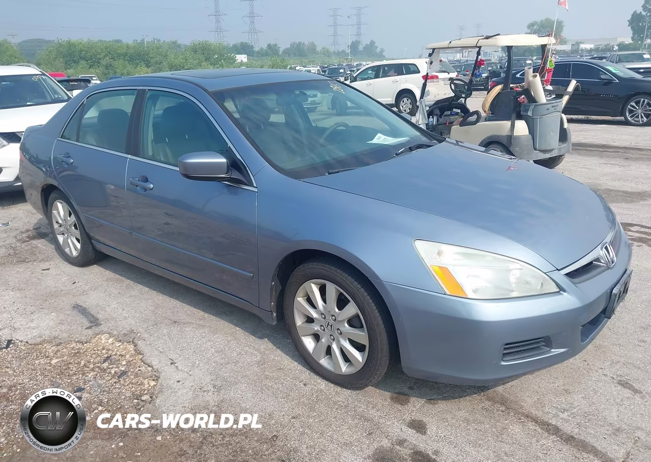 2007 Honda Accord 3.0 Ex VIN:1HGCM66517A048264 - 1