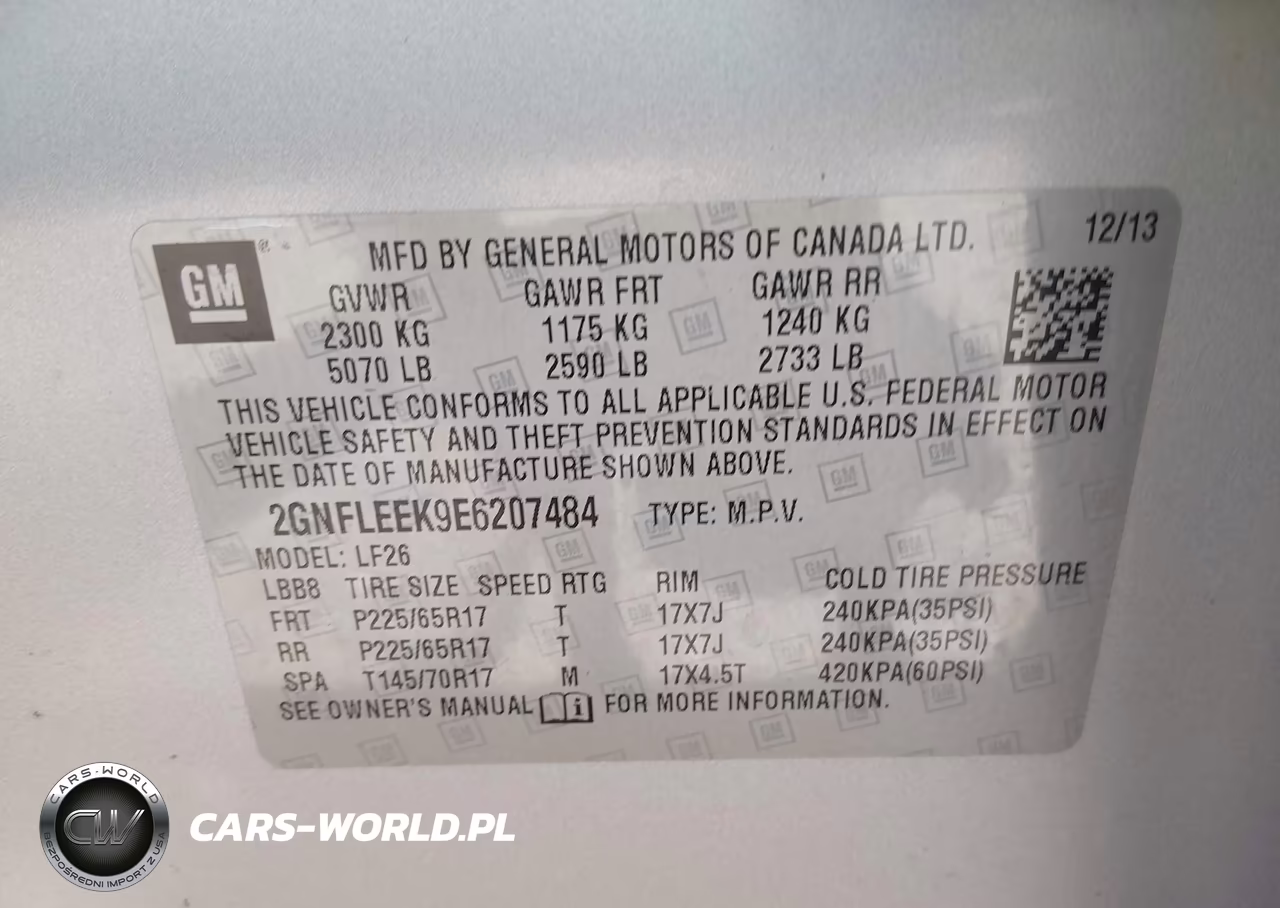 2014 Chevrolet Equinox Ls VIN:2GNFLEEK9E6207484 - 9