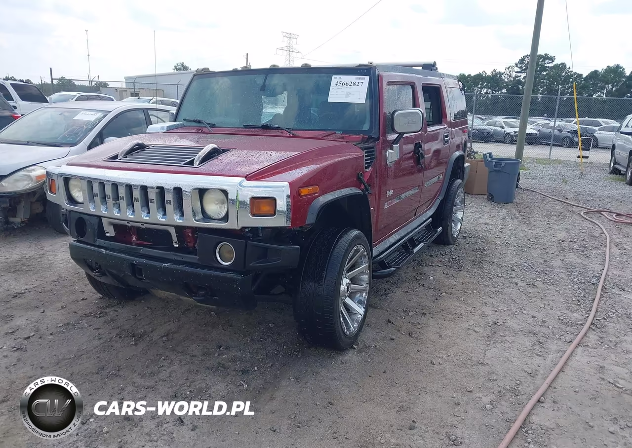 2004 Hummer H2 VIN:5GRGN23U44H107973 - 2