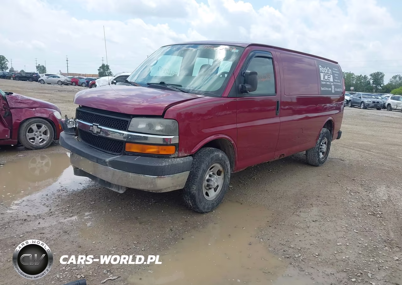 2008 Chevrolet Express Work Van VIN:1GCGG25C081219040 - 2