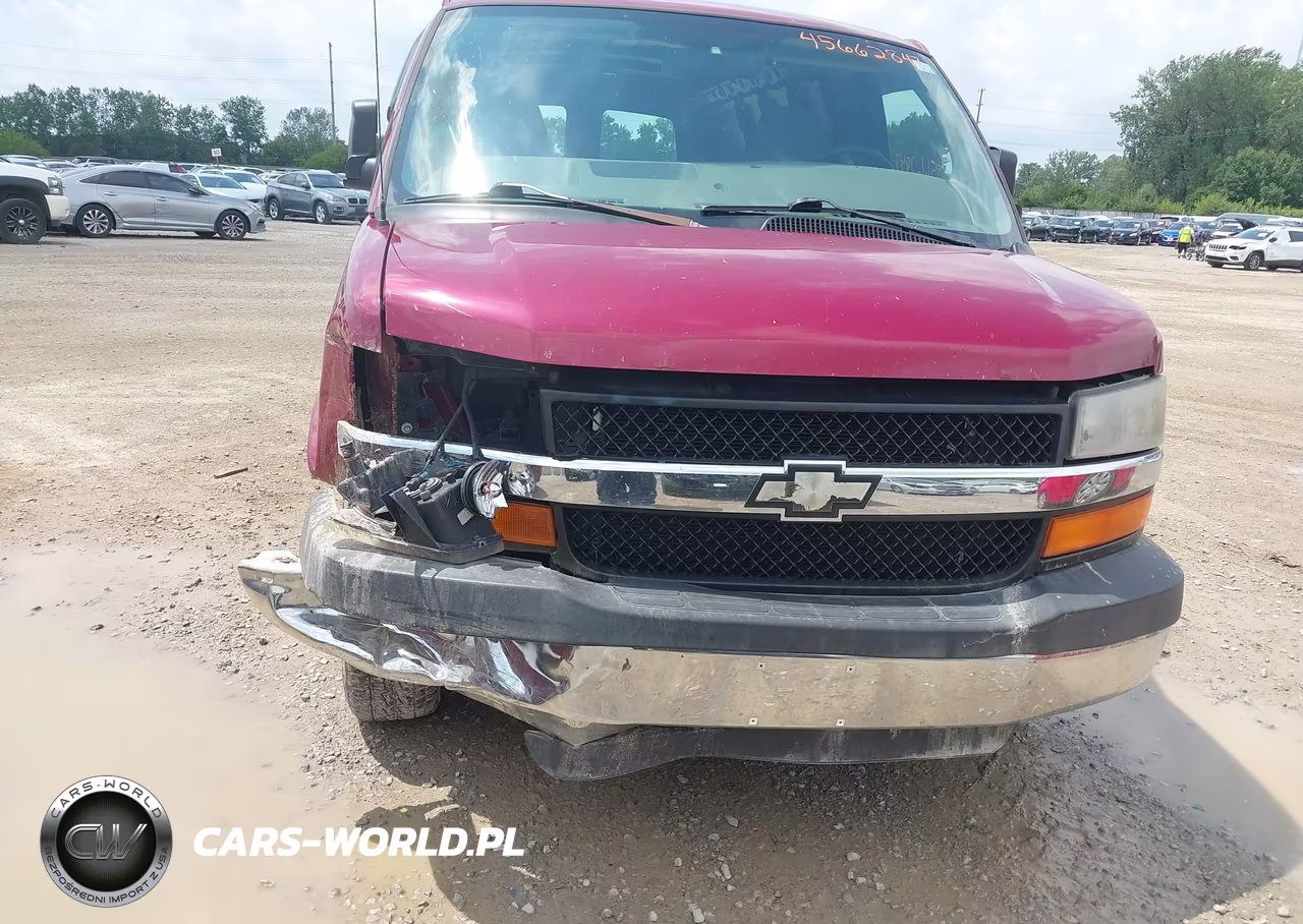 2008 Chevrolet Express Work Van VIN:1GCGG25C081219040 - 6