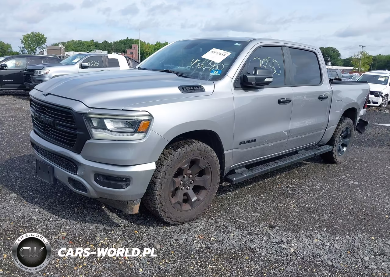 2019 Ram 1500 Big Horn-Lone Star 4X4 5'7 Box VIN:1C6SRFFT2KN511662 - 2
