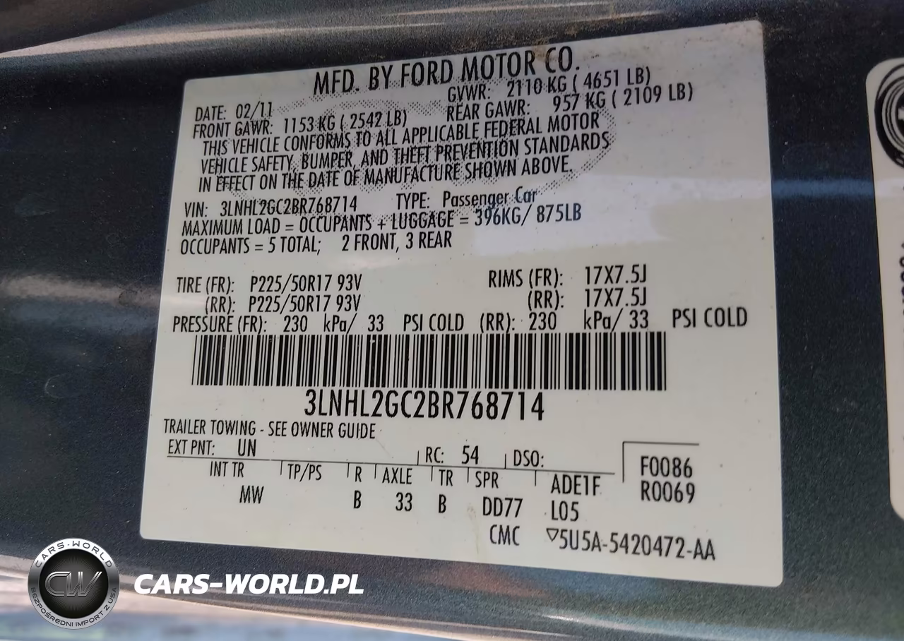 2011 Lincoln Mkz VIN:3LNHL2GC2BR768714 - 9