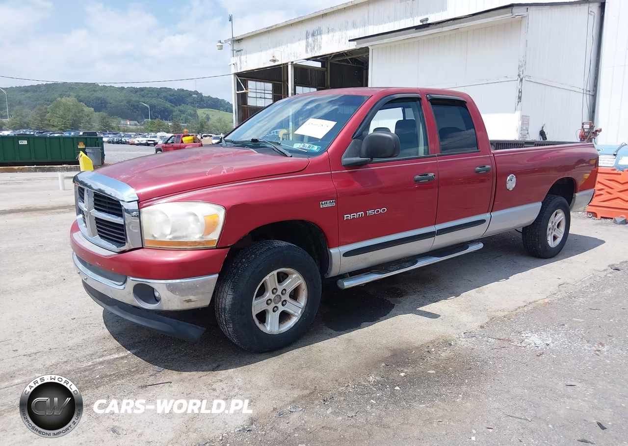 2006 Dodge Ram 1500 Slt VIN:1D7HU18286J129213 - 2