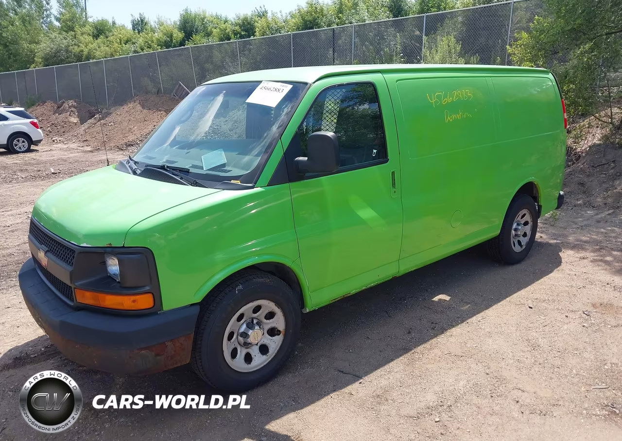 2011 Chevrolet Express 1500 Work Van VIN:1GCSGAFXXB1190658 - 2