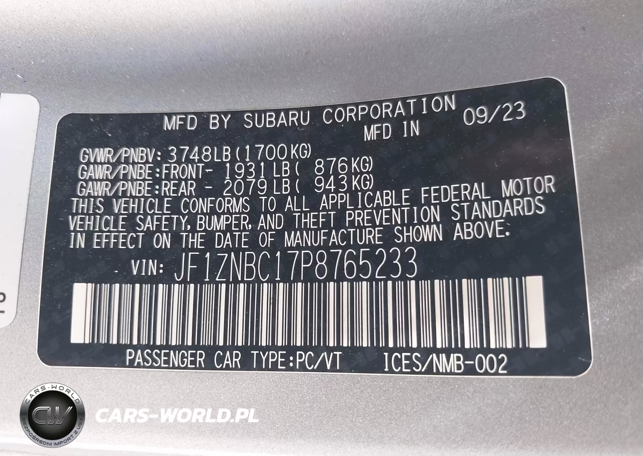2023 Toyota Gr86 VIN:JF1ZNBC17P8765233 - 9