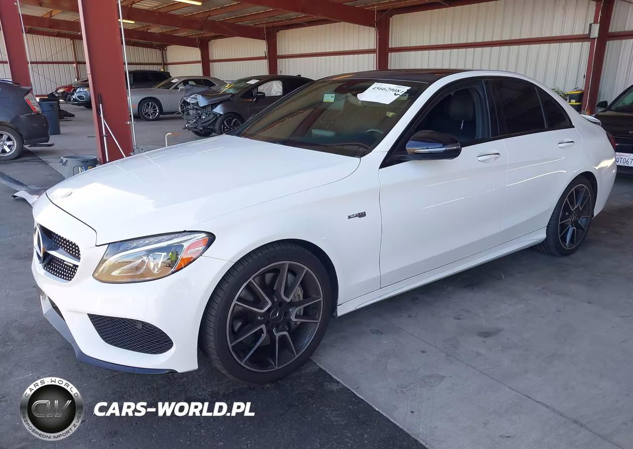 2018 Mercedes-Benz Amg C 43 4Matic VIN:55SWF6EB3JU257287 - 2