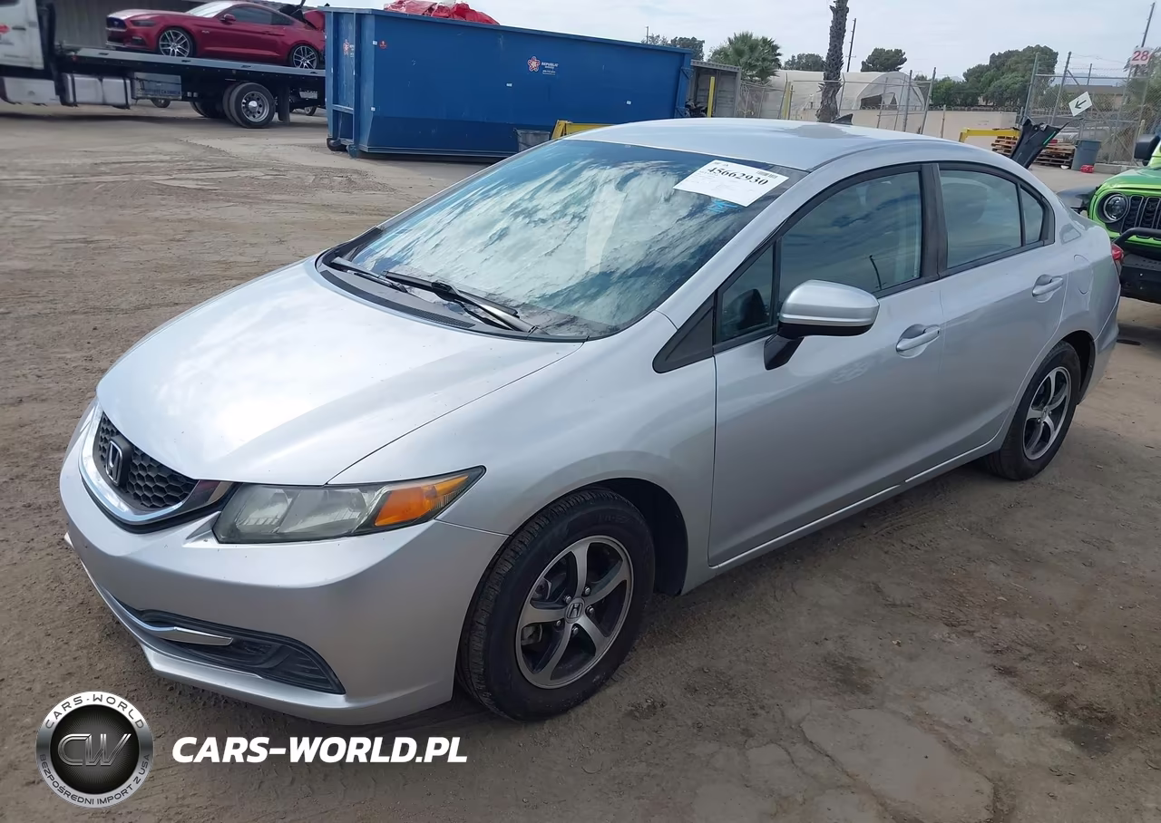 2015 Honda Civic Se VIN:19XFB2F72FE295767 - 2