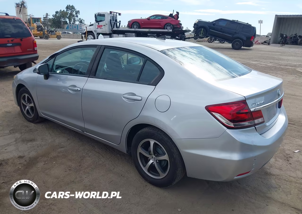 2015 Honda Civic Se VIN:19XFB2F72FE295767 - 3