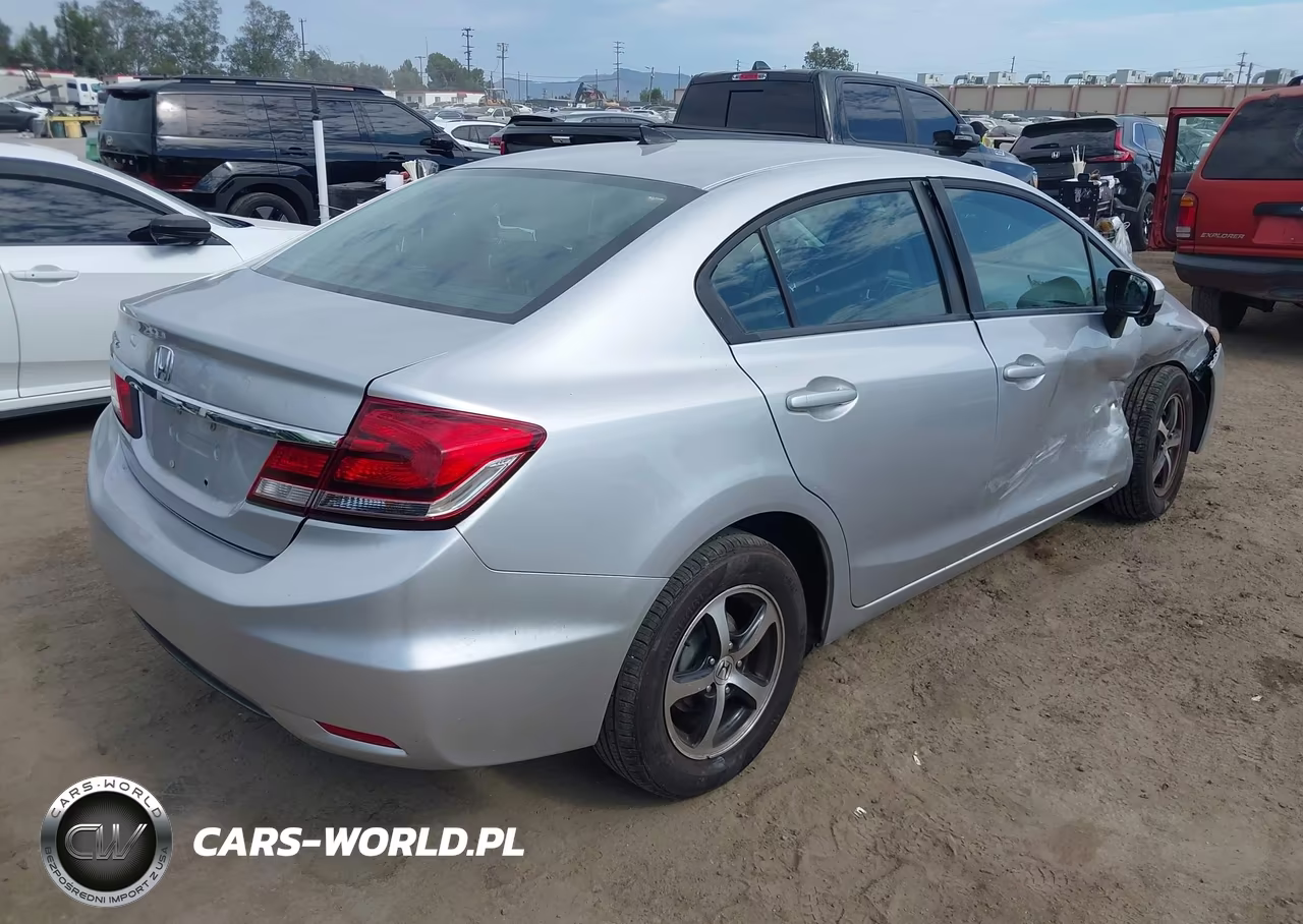 2015 Honda Civic Se VIN:19XFB2F72FE295767 - 4