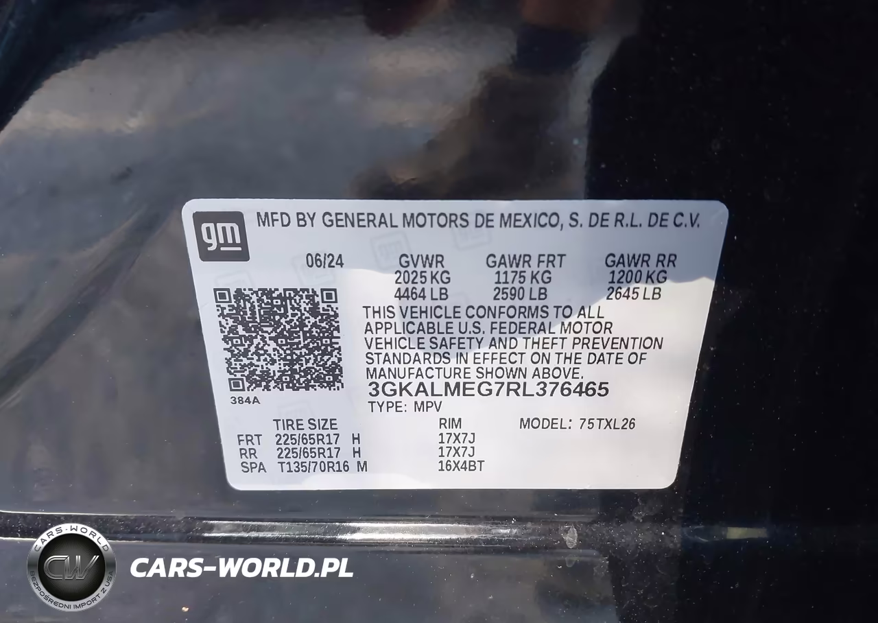 2024 GMC Terrain Fwd Sle VIN:3GKALMEG7RL376465 - 9