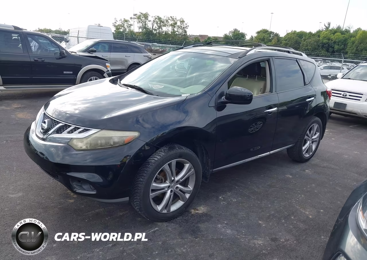 2012 Nissan Murano Le VIN:JN8AZ1MU9CW103162 - 2