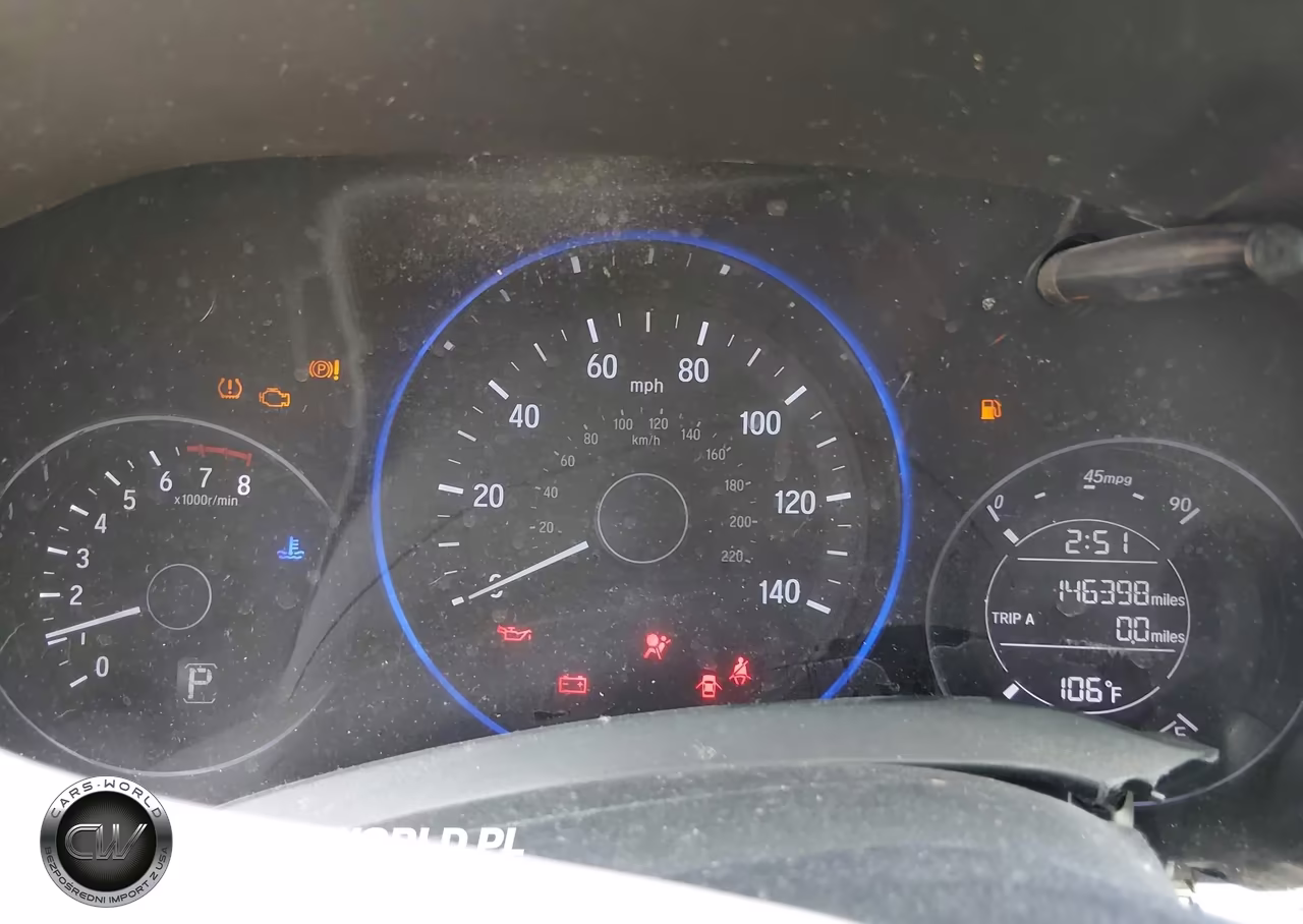 2017 Honda Hr-V Lx VIN:3CZRU5H34HG702749 - 7