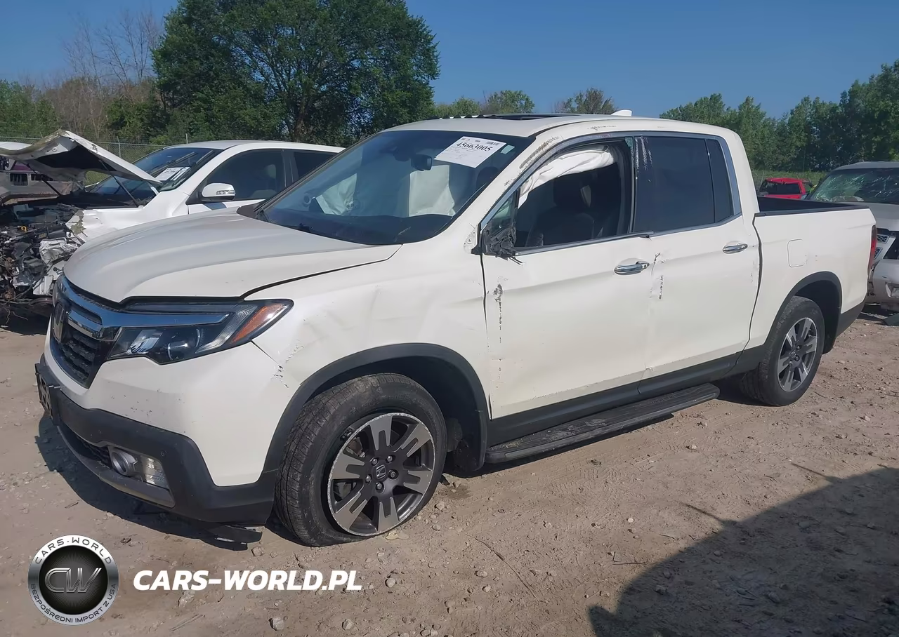2019 Honda Ridgeline Rtl-E VIN:5FPYK3F70KB027522 - 2