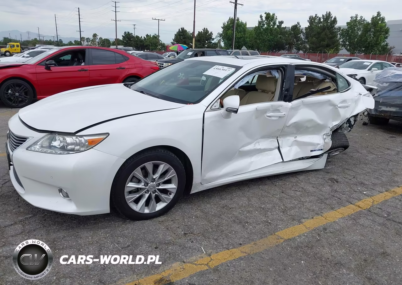 2014 Lexus Es 300H VIN:JTHBW1GG2E2066026 - 2