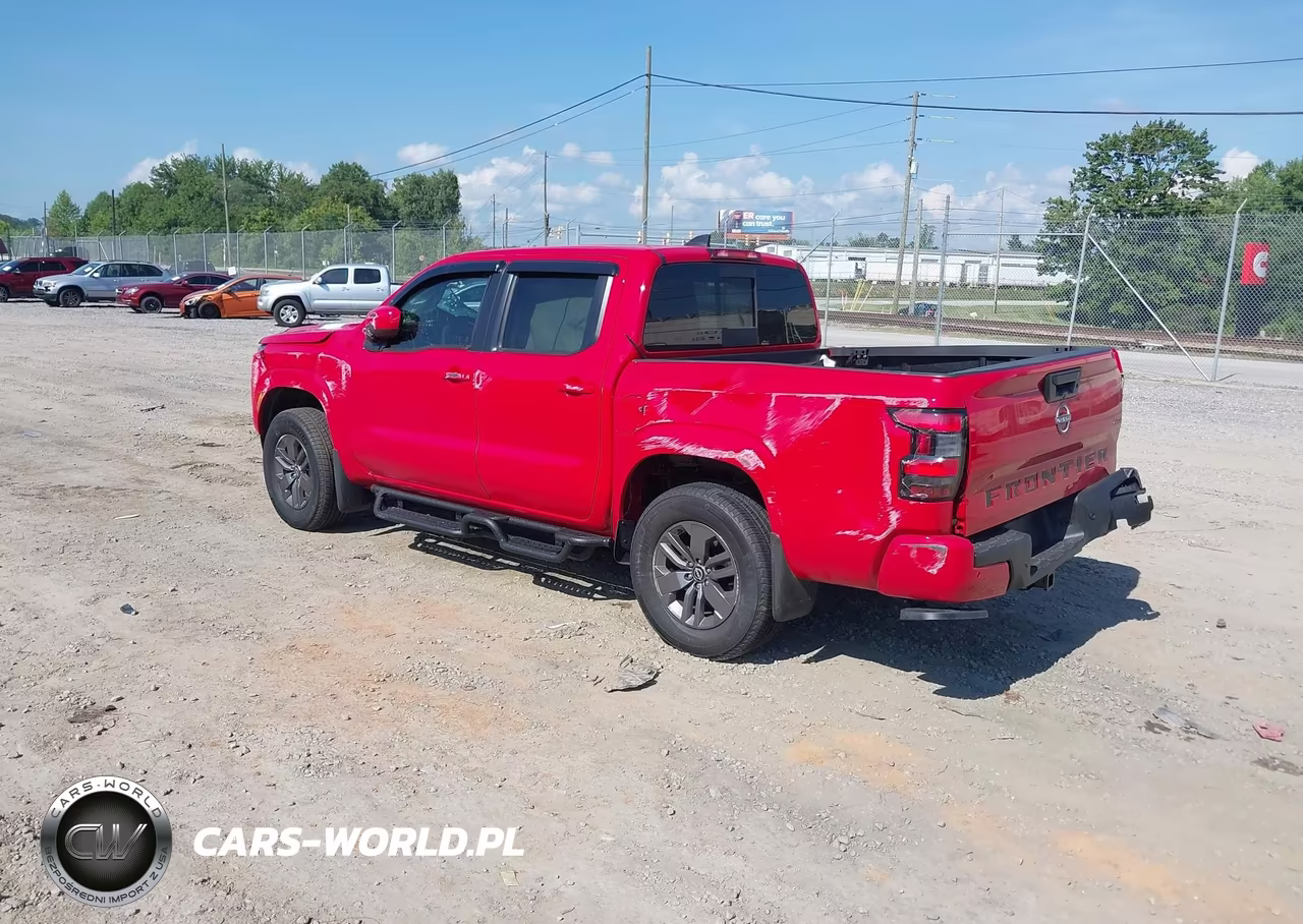 2026 Nissan Frontier Sv 4X4 VIN:1N6ED1EK6TN621225 - 3