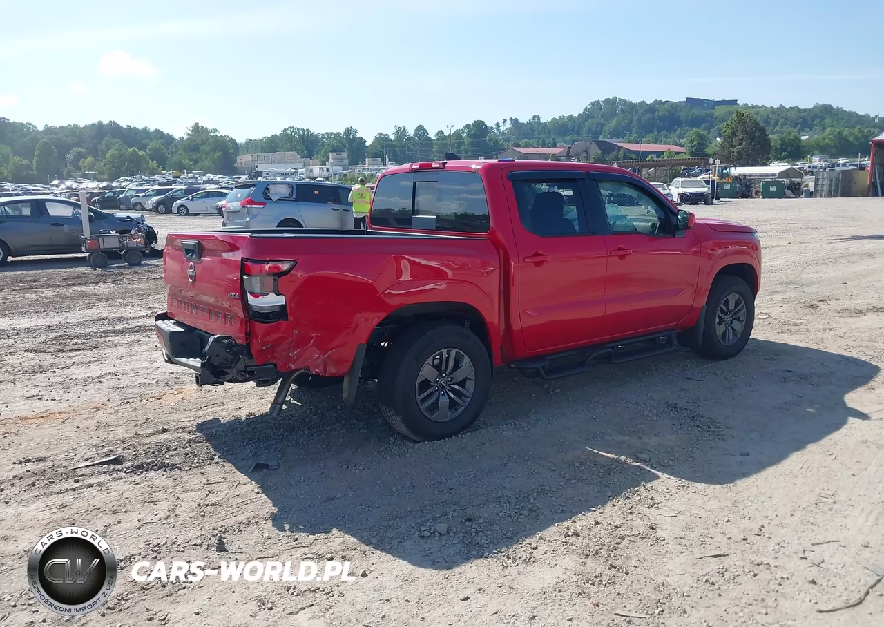 2026 Nissan Frontier Sv 4X4 VIN:1N6ED1EK6TN621225 - 4