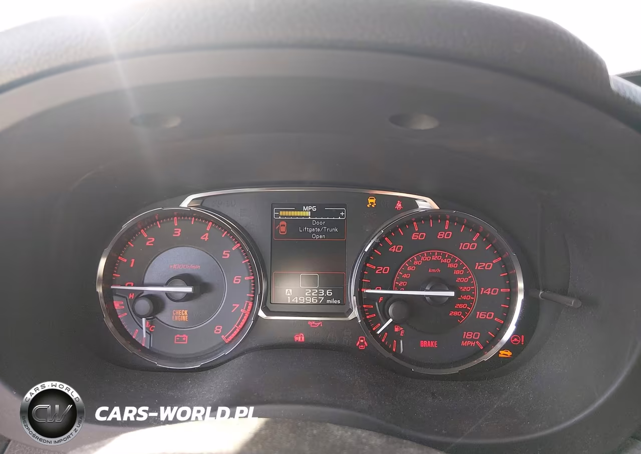 2017 Subaru Wrx Premium VIN:JF1VA1E61H9815620 - 7