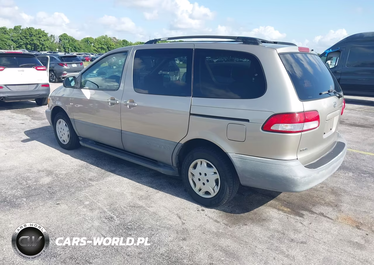 2001 Toyota Sienna Le VIN:4T3ZF13C81U350281 - 3