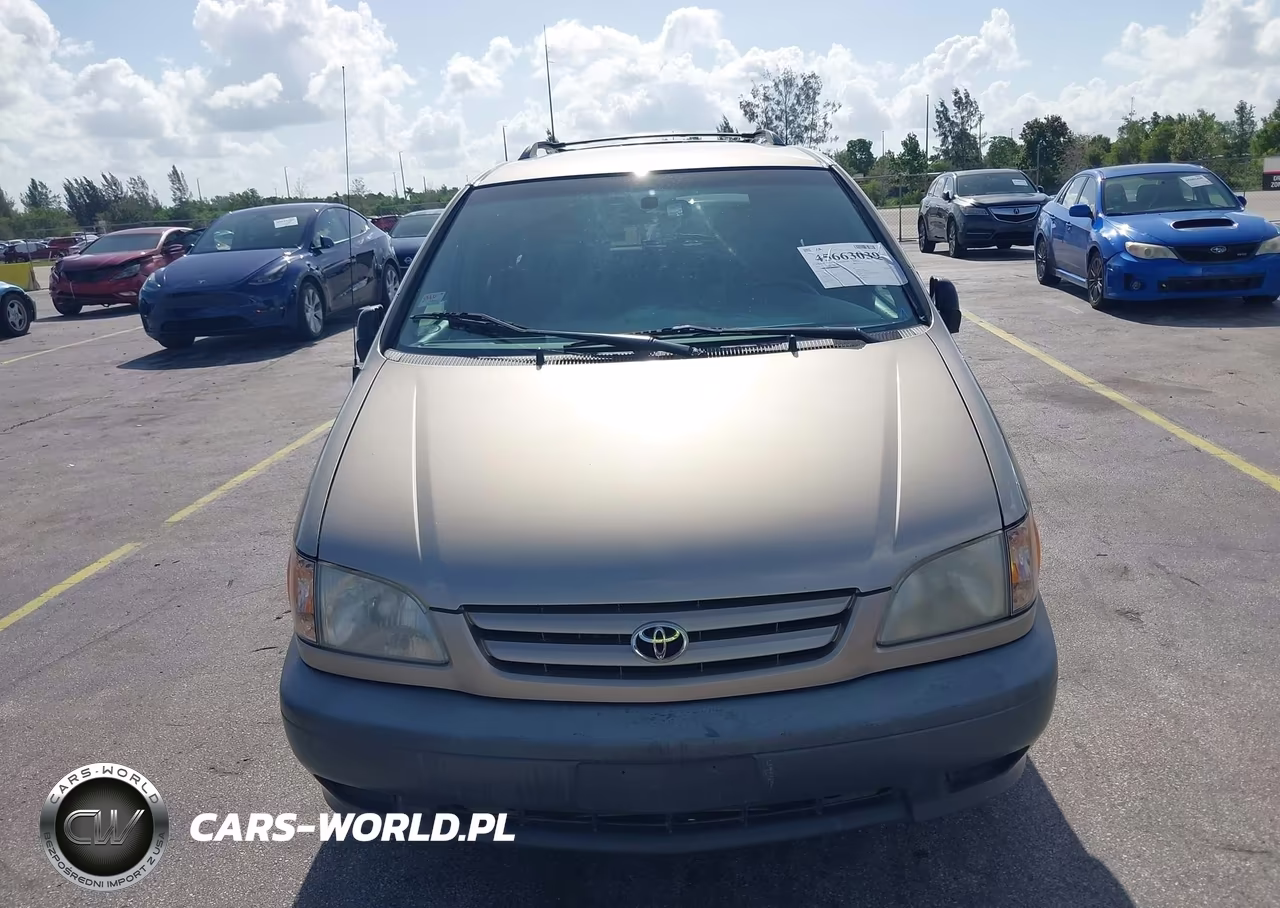 2001 Toyota Sienna Le VIN:4T3ZF13C81U350281 - 6
