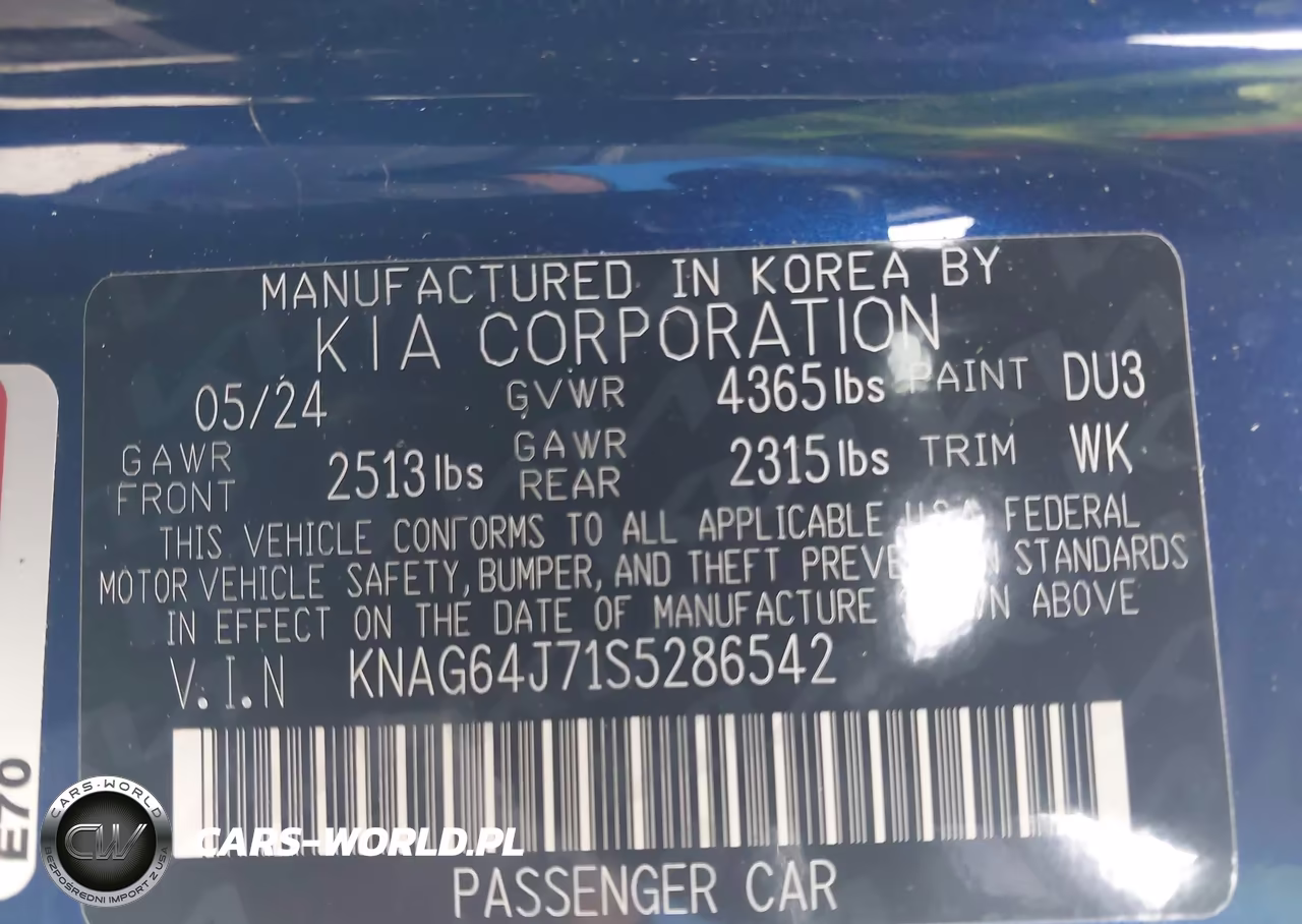 2025 Kia K5 Gt-Line VIN:KNAG64J71S5286542 - 9