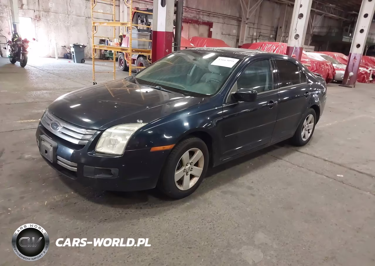2008 Ford Fusion Se VIN:3FAHP07Z28R170123 - 2