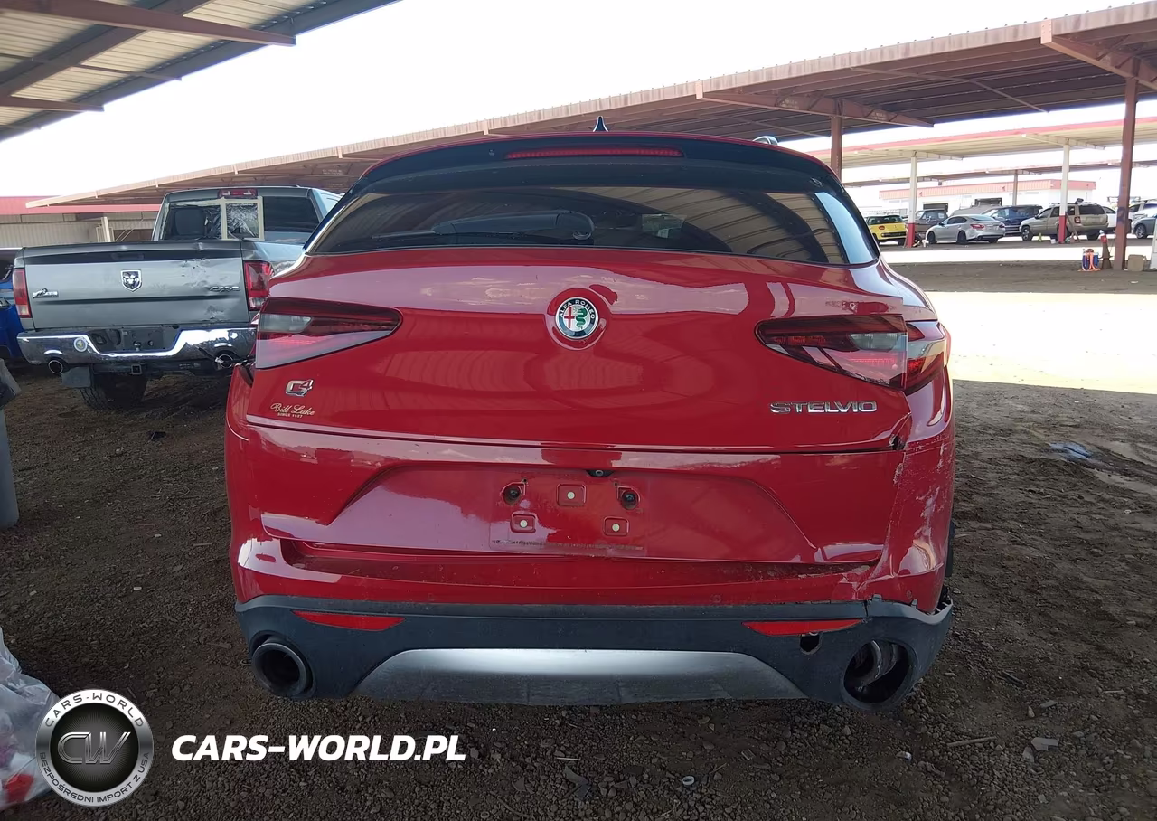 2018 Alfa Romeo Stelvio Ti Sport Awd VIN:ZASFAKNN9J7B98875 - 17