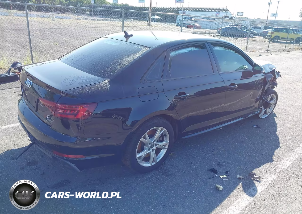 2018 Audi A4 2.0T Premium-2.0T Tech Premium VIN:WAUDNAF4XJN017232 - 4