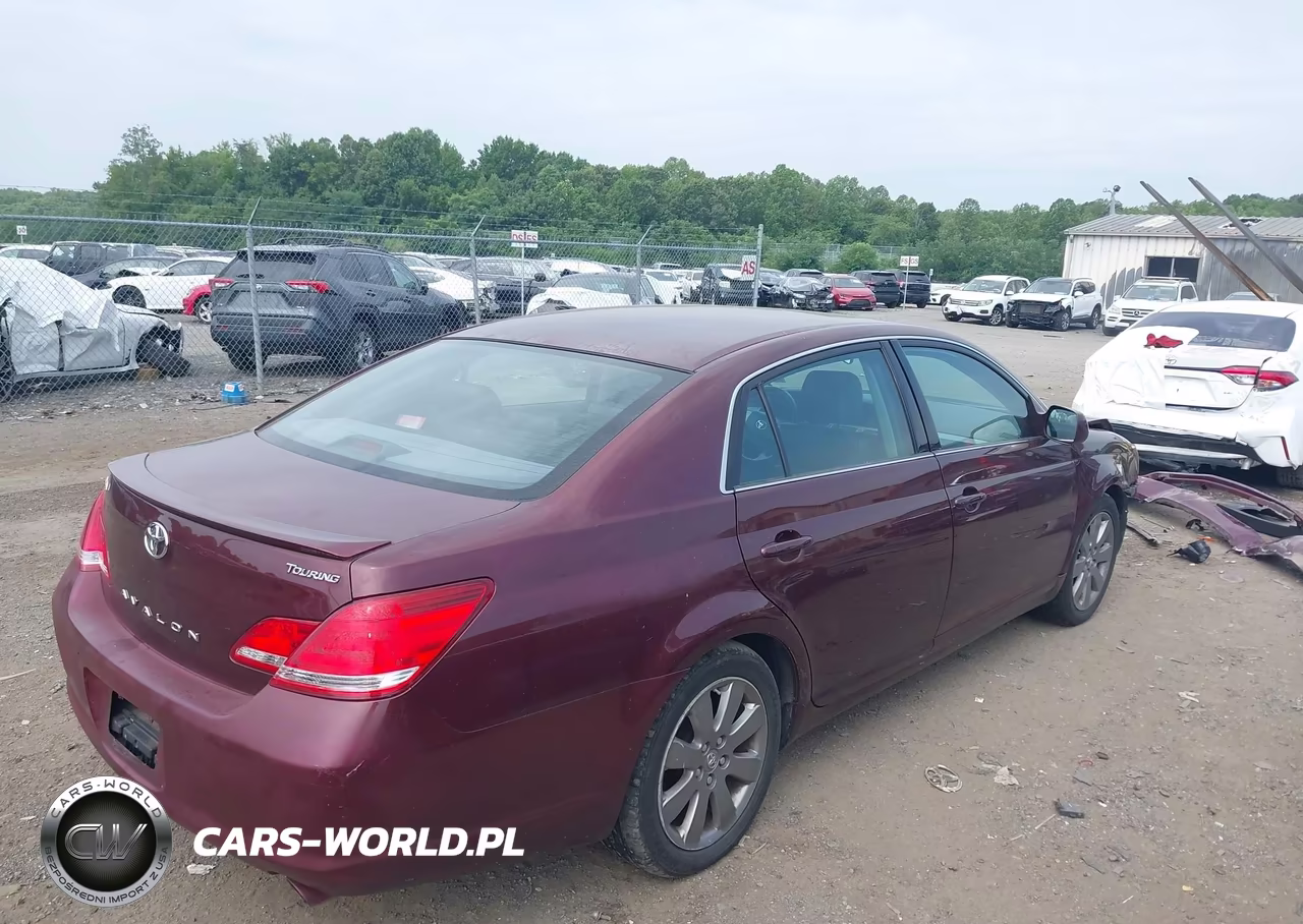 2007 Toyota Avalon Touring VIN:4T1BK36B67U195467 - 4