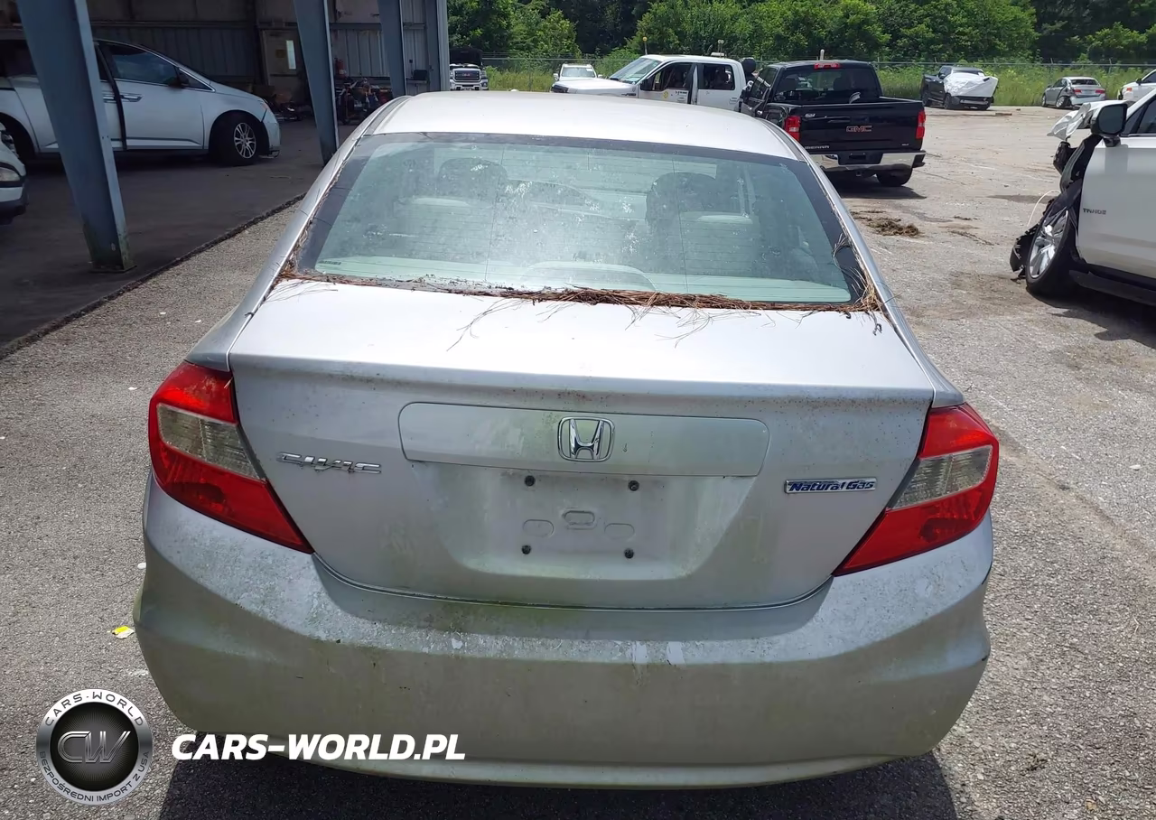 2012 Honda Civic Natural Gas VIN:19XFB5F59CE002328 - 16