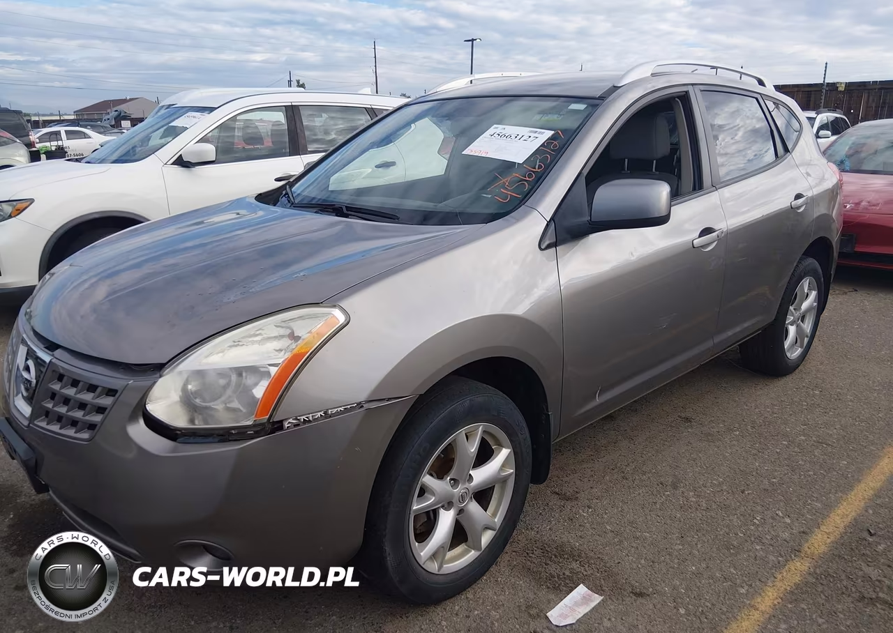 2008 Nissan Rogue Sl VIN:JN8AS58V38W145283 - 2