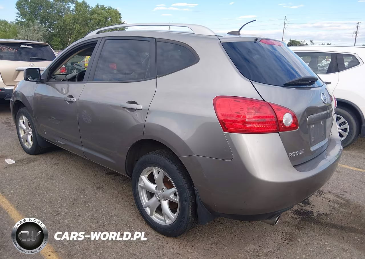 2008 Nissan Rogue Sl VIN:JN8AS58V38W145283 - 3