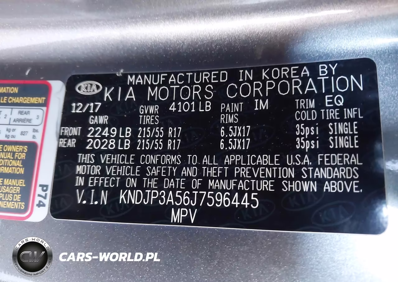 2018 Kia Soul + VIN:KNDJP3A56J7596445 - 9