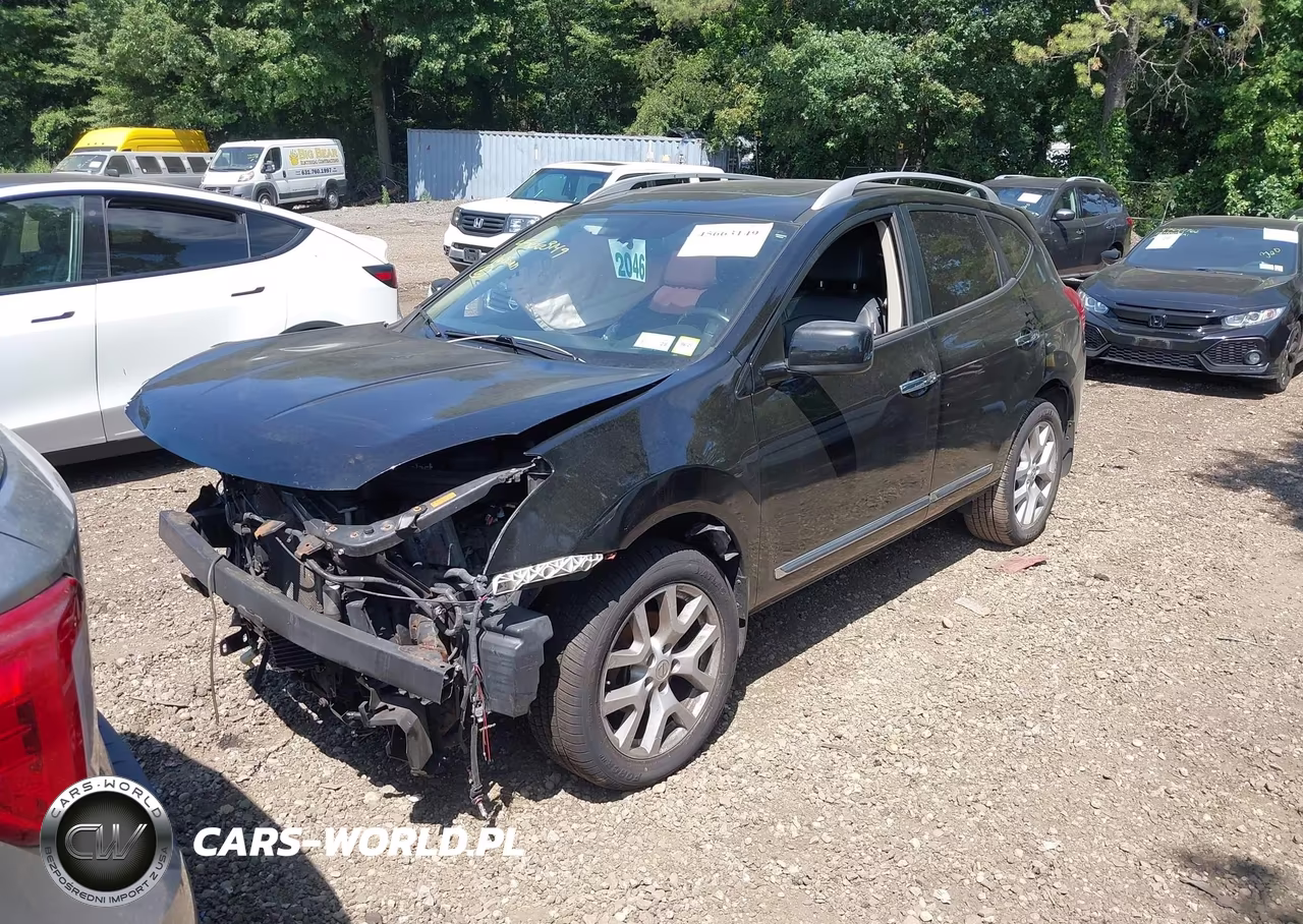 2011 Nissan Rogue Sv VIN:JN8AS5MV8BW671213 - 2