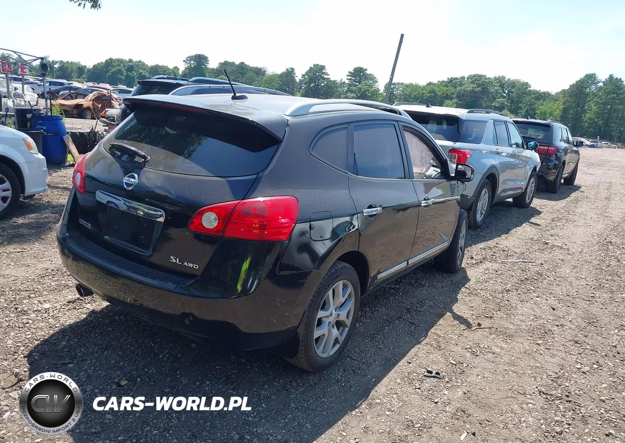 2011 Nissan Rogue Sv VIN:JN8AS5MV8BW671213 - 4
