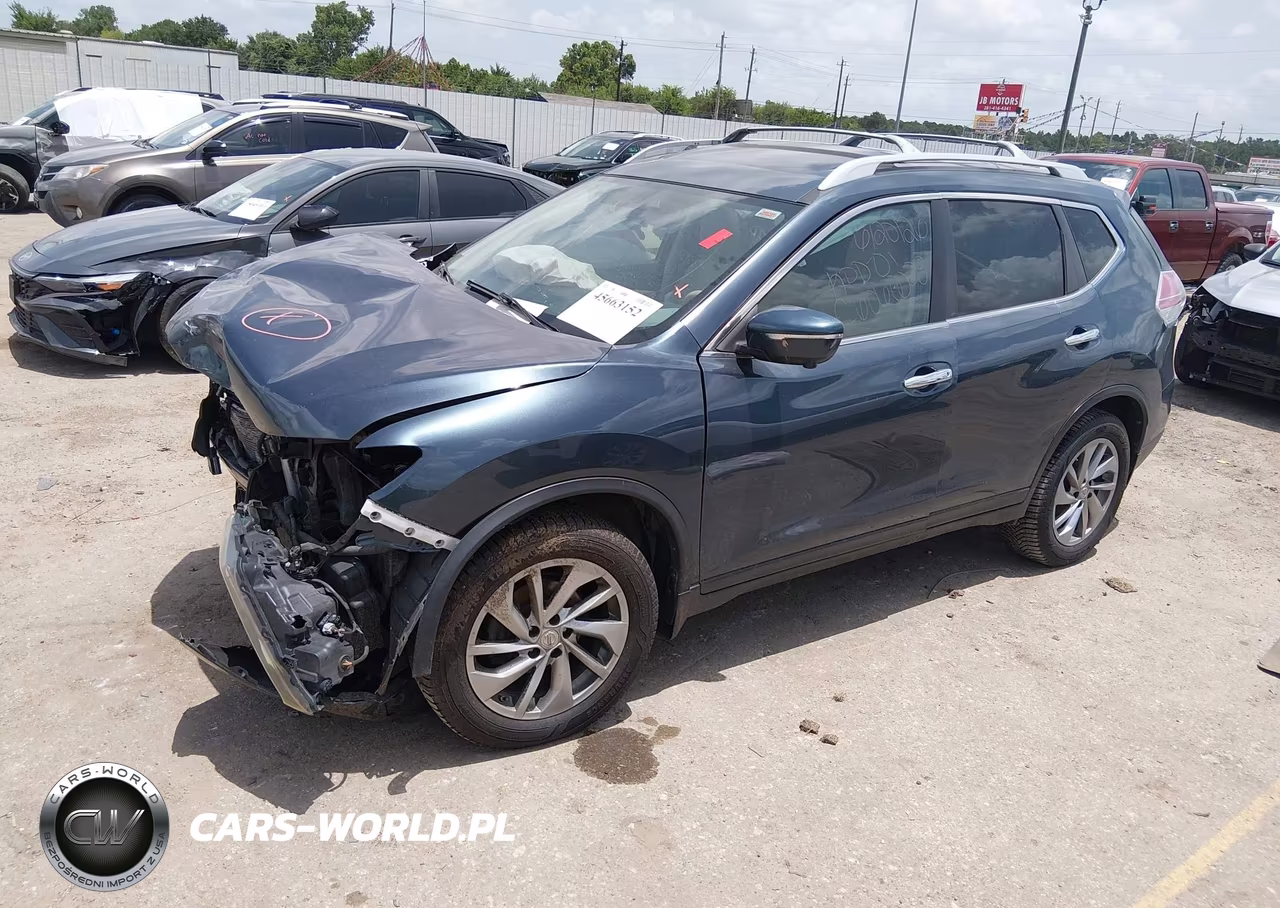 2014 Nissan Rogue S VIN:5N1AT2MV7EC806349 - 2