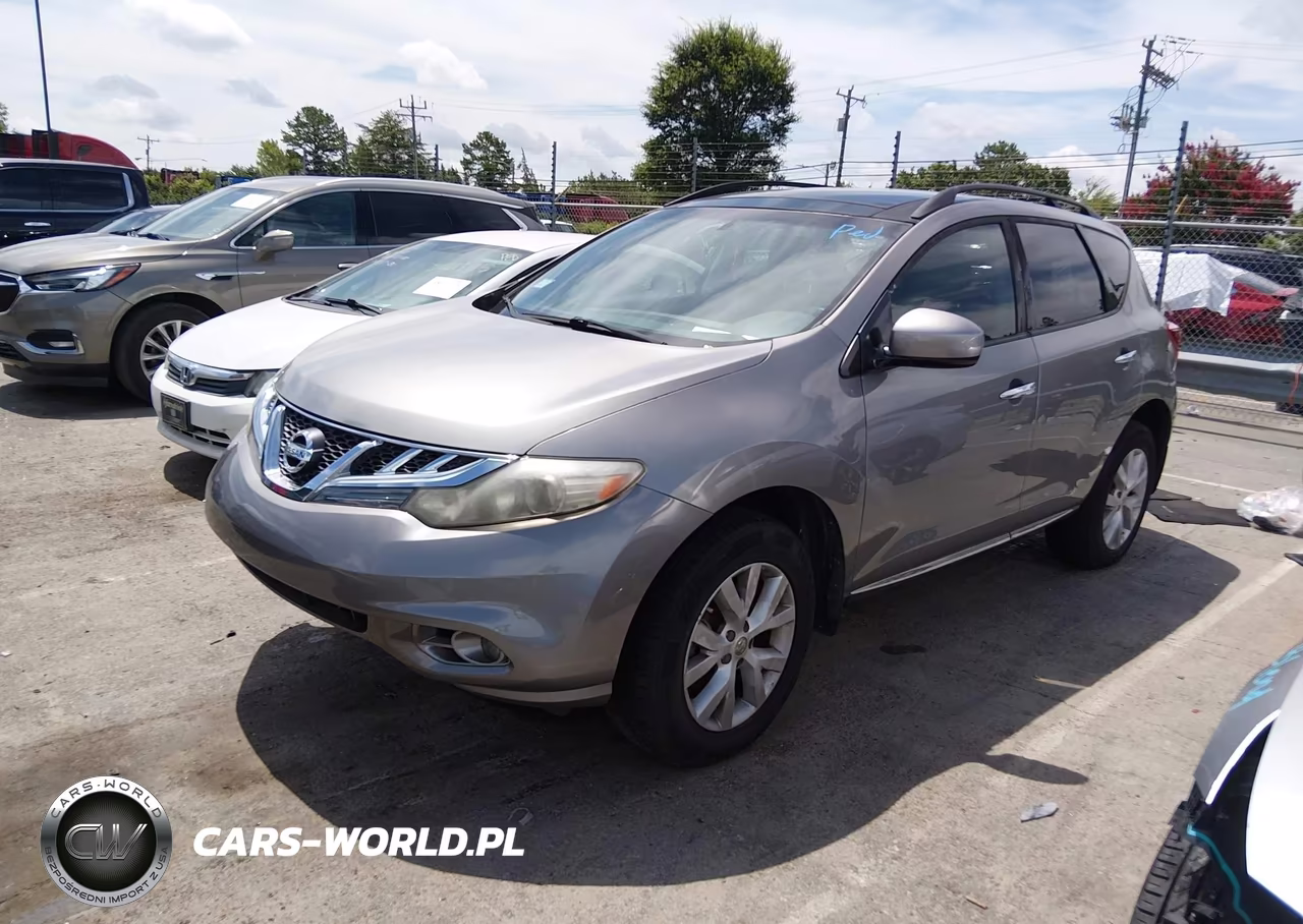 2011 Nissan Murano Sv VIN:JN8AZ1MU3BW060615 - 2