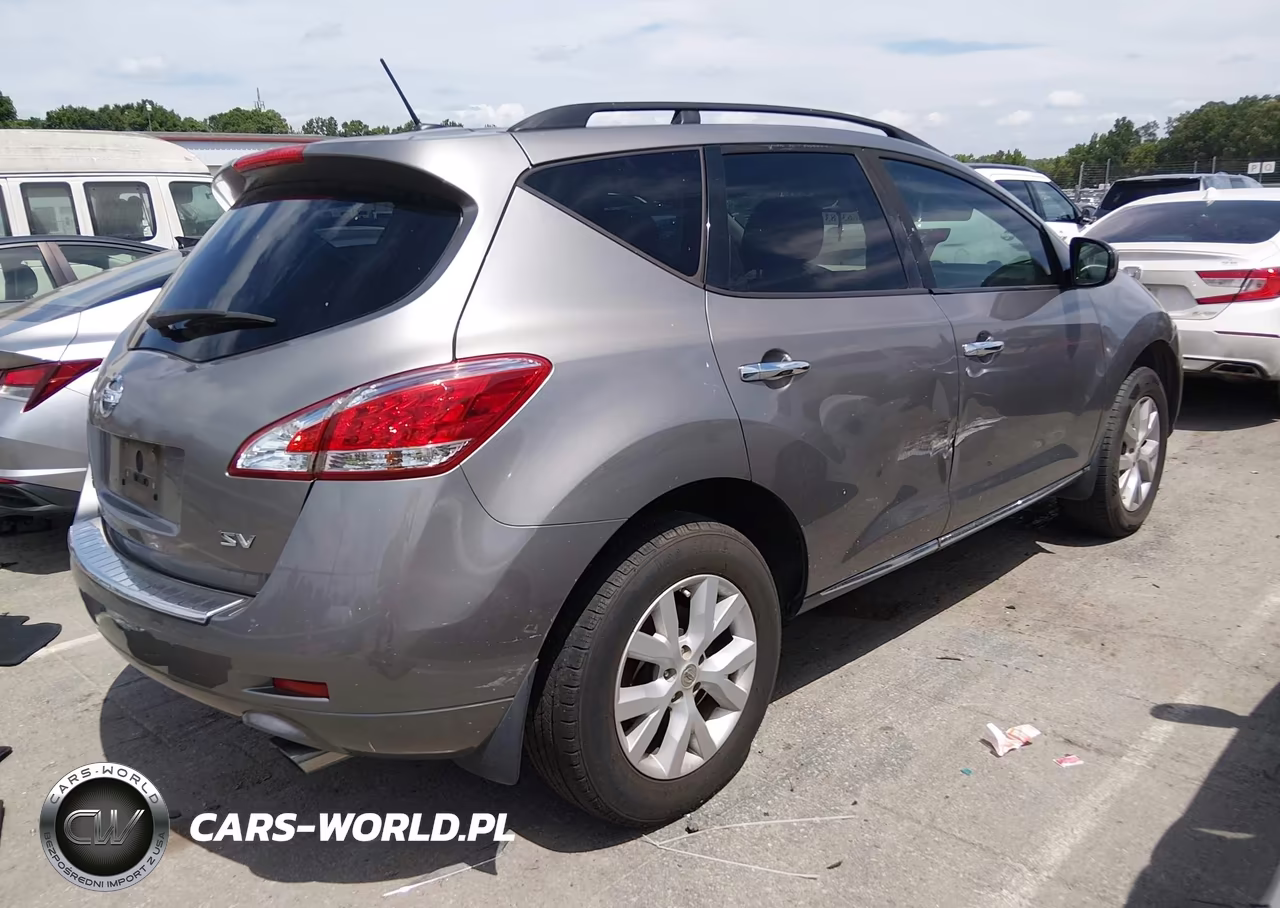 2011 Nissan Murano Sv VIN:JN8AZ1MU3BW060615 - 4