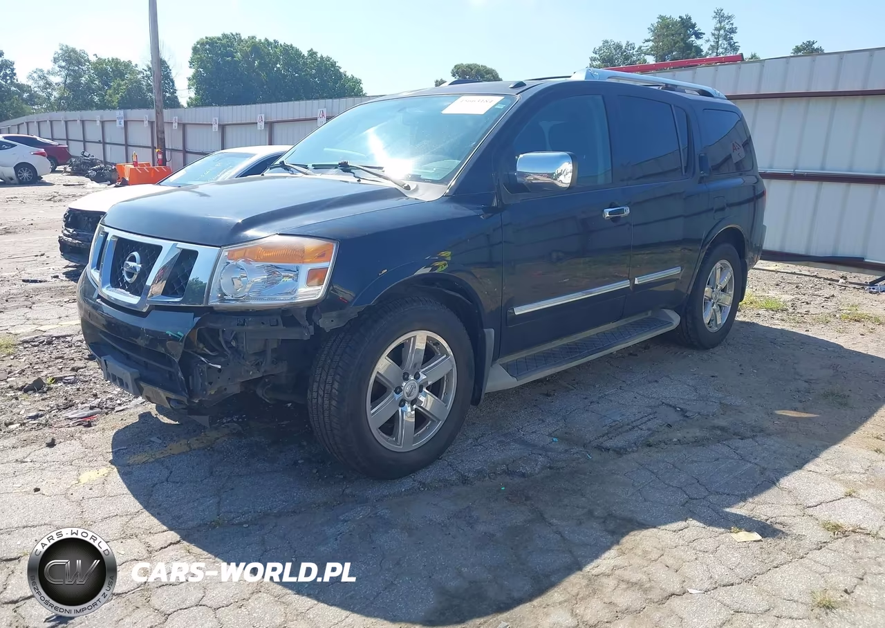 2012 Nissan Armada Platinum VIN:5N1BA0NF1CN618952 - 2