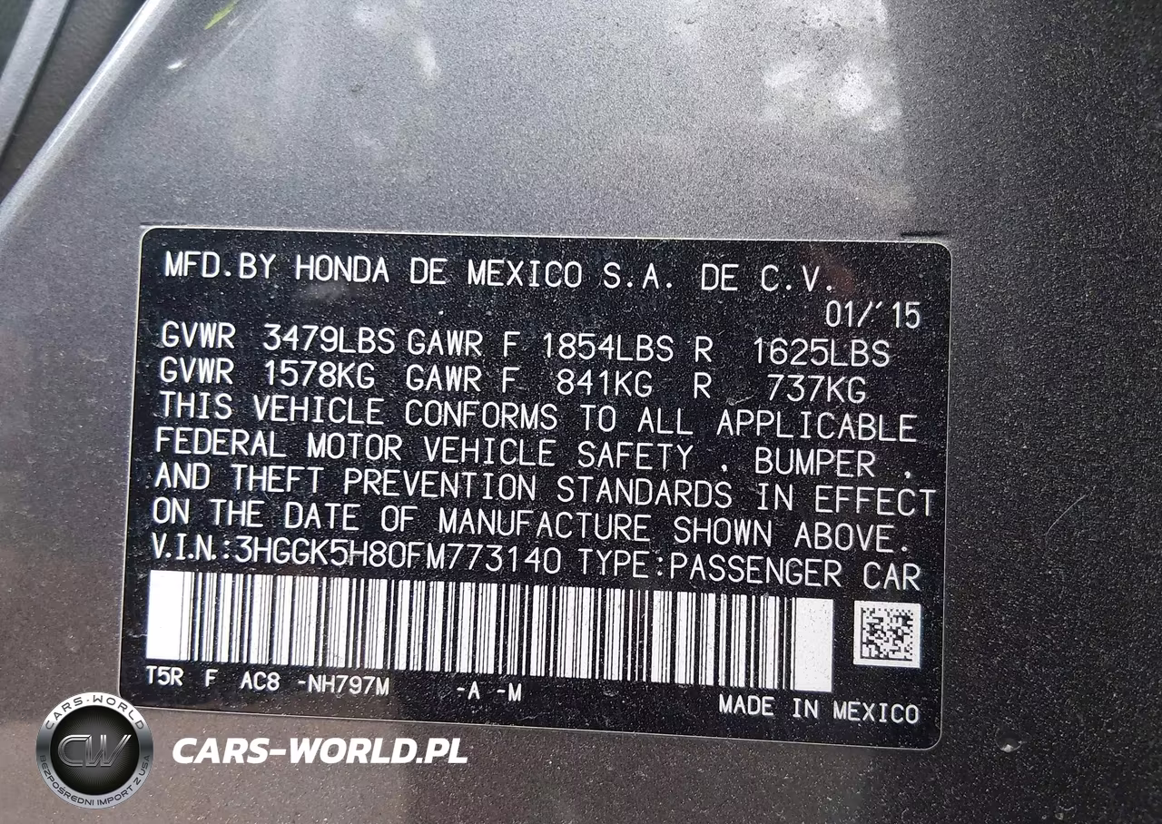 2015 Honda Fit Ex-Ex-L VIN:3HGGK5H80FM773140 - 9