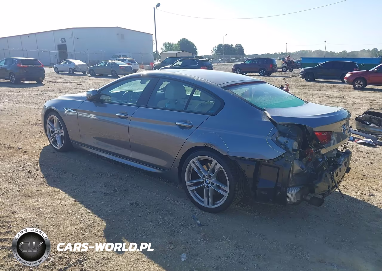 2015 BMW 640I Gran Coupe VIN:WBA6A0C50FD318603 - 3