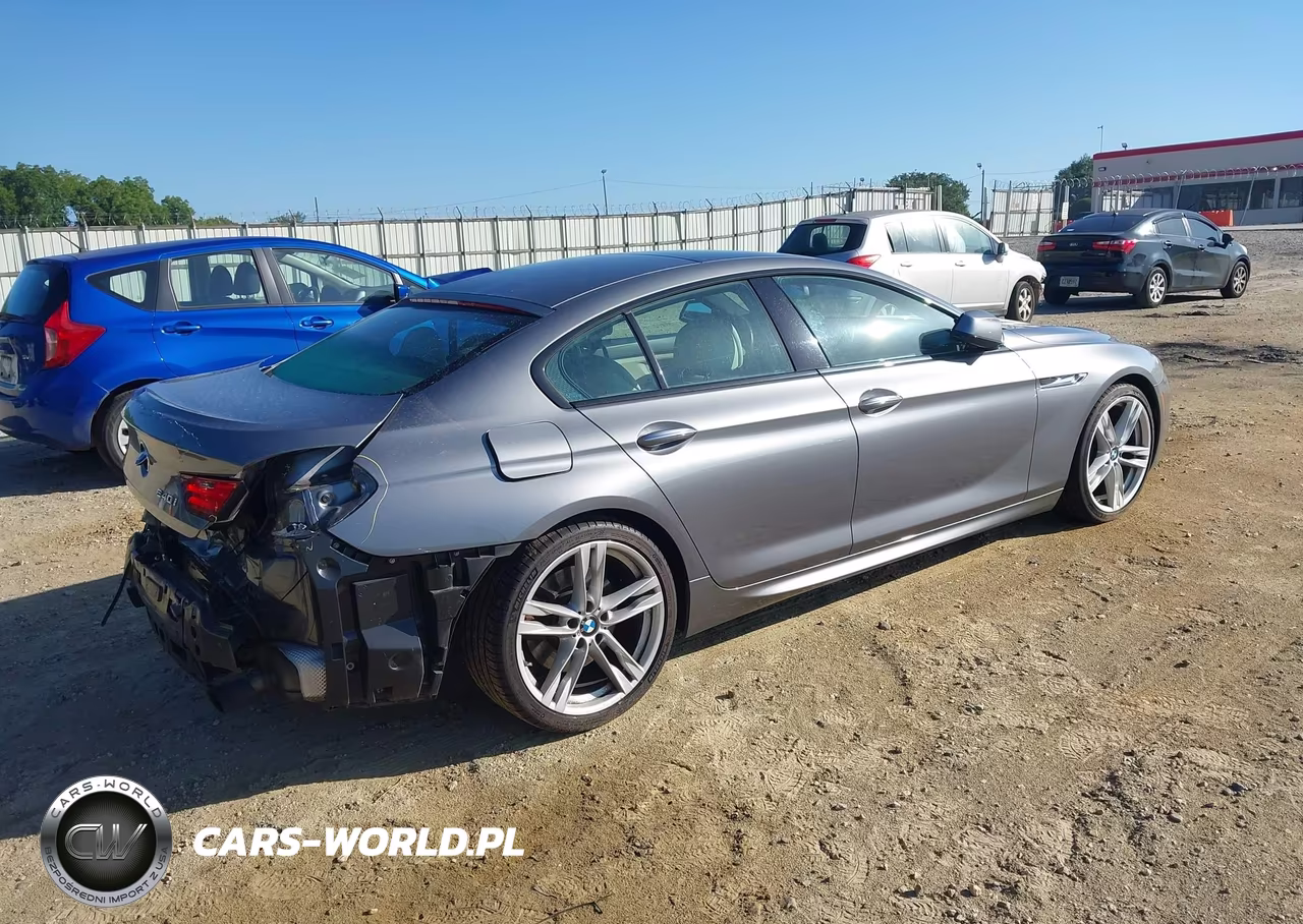 2015 BMW 640I Gran Coupe VIN:WBA6A0C50FD318603 - 4