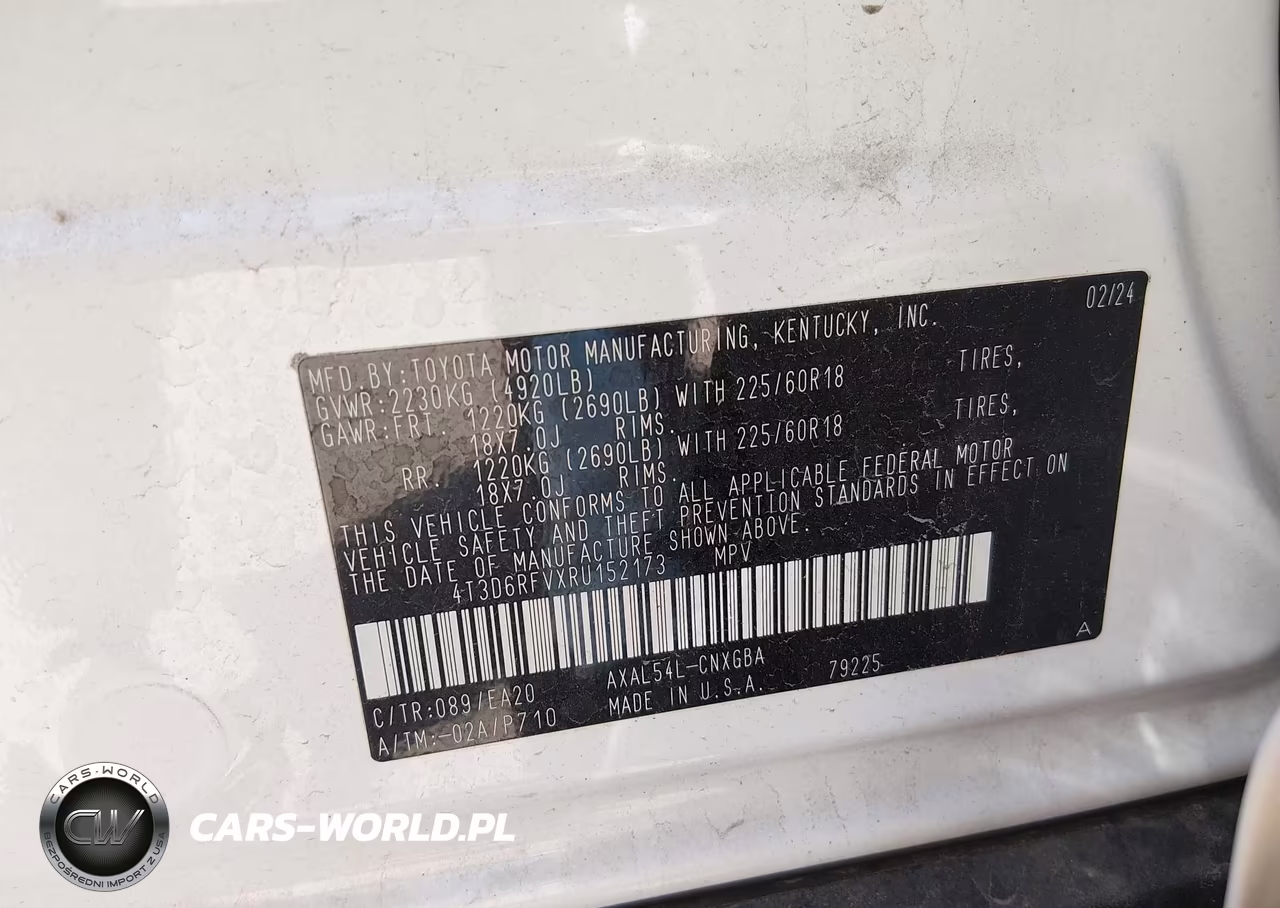 2024 Toyota Rav4 Hybrid Limited VIN:4T3D6RFVXRU152173 - 9